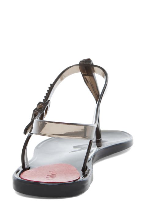 chloe jelly sandals